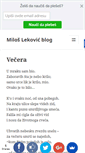 Mobile Screenshot of lekovicmilos.com